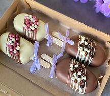 Набор муссовых пирожных эскимо Шарики