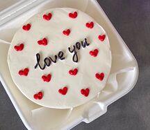 Бенто-торт Love you
