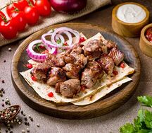 Шашлык из мякоти баранины