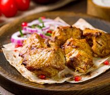 Шашлык из грудки индейки