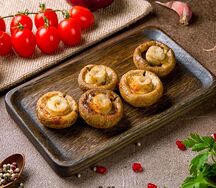 Грибы на мангале