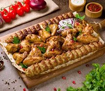 Ассорти из шашлыков курица с индейкой