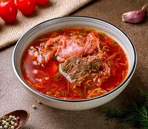 Борщ из говядины