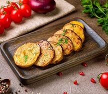 Картофель на мангале дольками