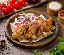 Шашлык из куриных крылышек