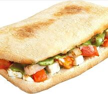 Сэндвич из печи Чикен Песто