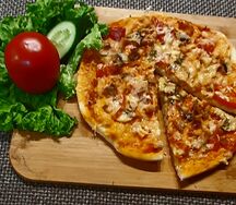 Пицца Фирменная с курицей