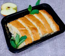 Шарлотка с яблоками средняя