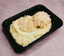 Котлеты куриные мозаика с картофельным пюре маленький