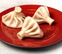 Хинкали с телятиной и свининой