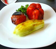 Овощи на мангале