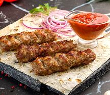 Люля-кебаб из свинины