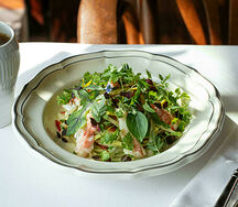 Салат с крабом