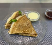 Блины со сгущенкой