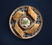 Авторские бораки с говядиной и фасолью