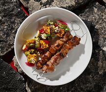 Шашлык из cвинoй мякоти