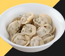 Пельмени куриные вареные
