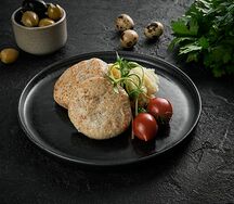 Котлета из цыпленка с пюре