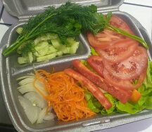 Овощная тарелка