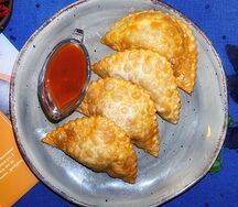 Чебуреки со свининой и говядиной