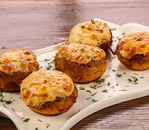 Шампиньоны с сыром