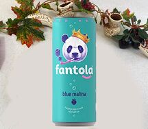 Напиток газированный Fantola Blue Malina