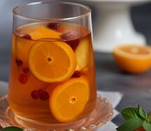 Чай Клюква, апельсин и бадьян