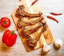 Шашлык из каре барашка