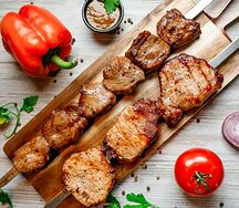 Шашлык из cвинoй вырезки