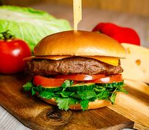 Бургер с бараниной большой