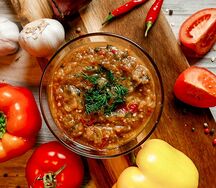 Салат Мангал теплый