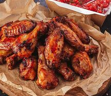 Шашлык из куриных крылышек