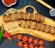 Люля-кебаб из свинины и говядины