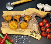 Грибы на мангале