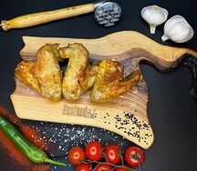 Куриное крыло на мангале