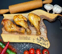 Куриная голень на мангале