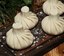 Хинкали с бараниной