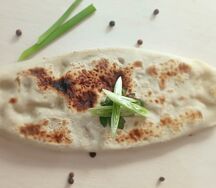 С сыром и зеленью