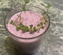 Смузи с винoградом изабелла