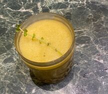 Смузи с физалисом и яблоком