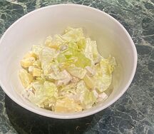 Салат Курица с ананасом