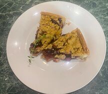 Пирог сливовый