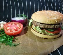 Белый бургер Фреш