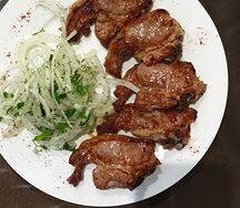 Шашлык из бараньей мякоти