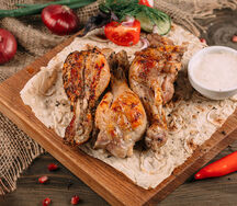 Шашлык из куриных ножек