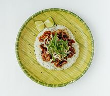 Цыпленок терияки с рисом