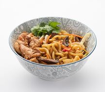 Лапша пшеничная с курицей