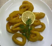 Кольца кальмара в темпуре