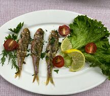 Барабуля на гриле