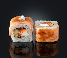 Ролл Лосось-карамель